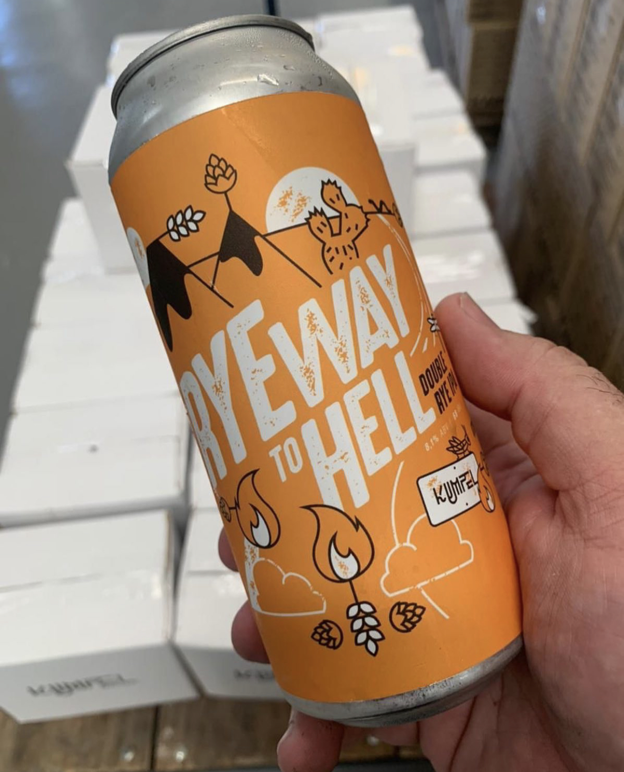 Kumpel: cervejaria carioca levar&aacute; em chope a sua nova double IPA feita com centeio