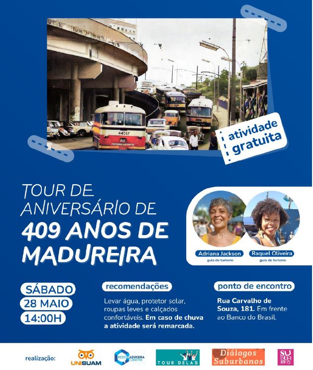 Cartas da visita guiada a Madureira