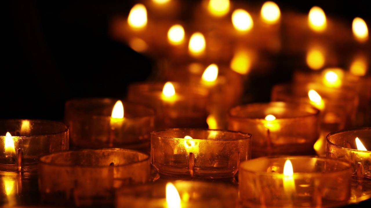 Velas acesas