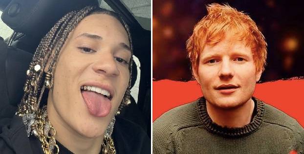 Um dos artistas mais tocados do mundo, Ed Sheeran lança música com carioca