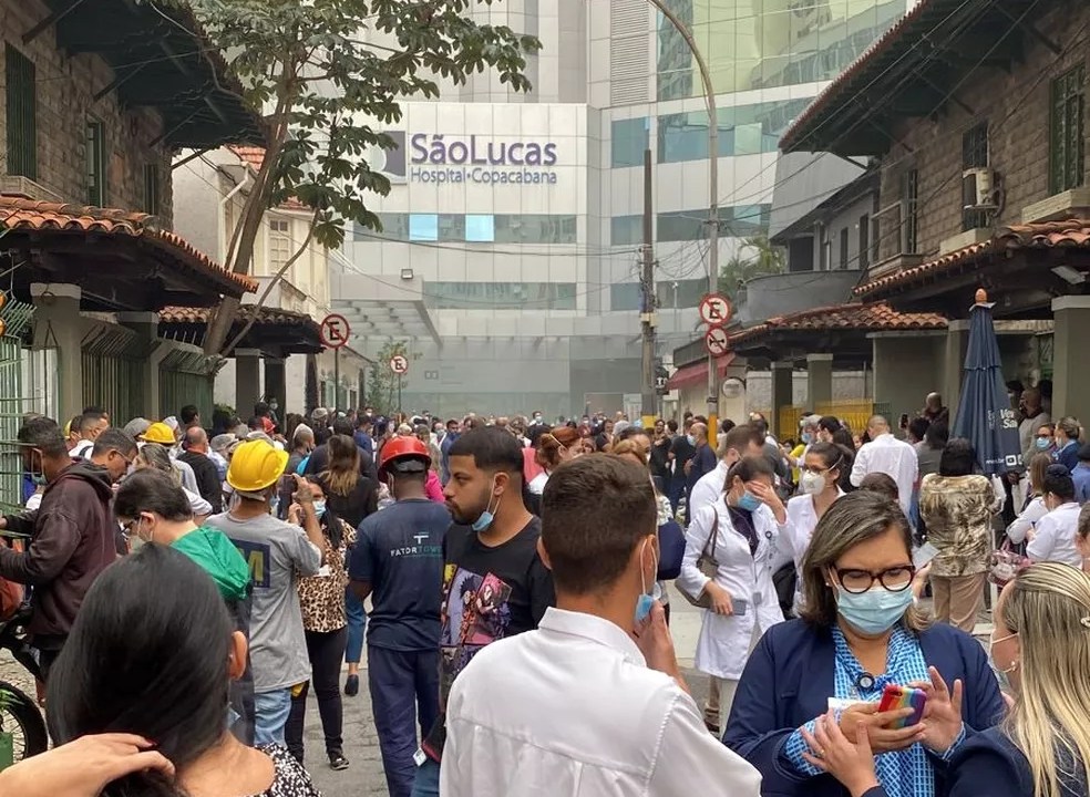 Incendio no Hospital São Lucas