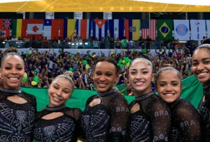 Brasil leva o ouro na prova por equipes da ginástica artística