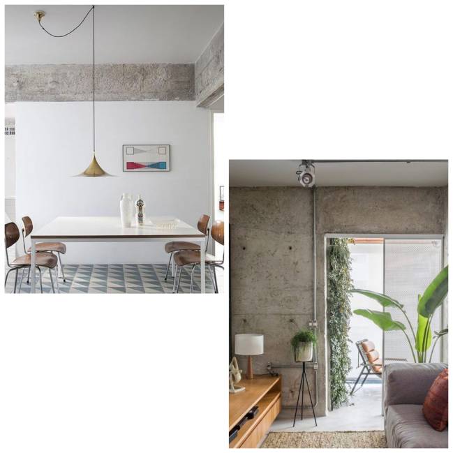 Brutalismo A imagem mostra projetos com estilo brutalista