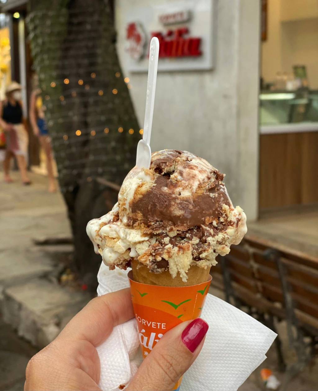 Itália: tradicional marca do Rio tem sabor de torta alemã, de chocolate ou doce de leite Itália: tradicional marca do Rio tem sabor de torta alemã, de chocolate ou doce de leite