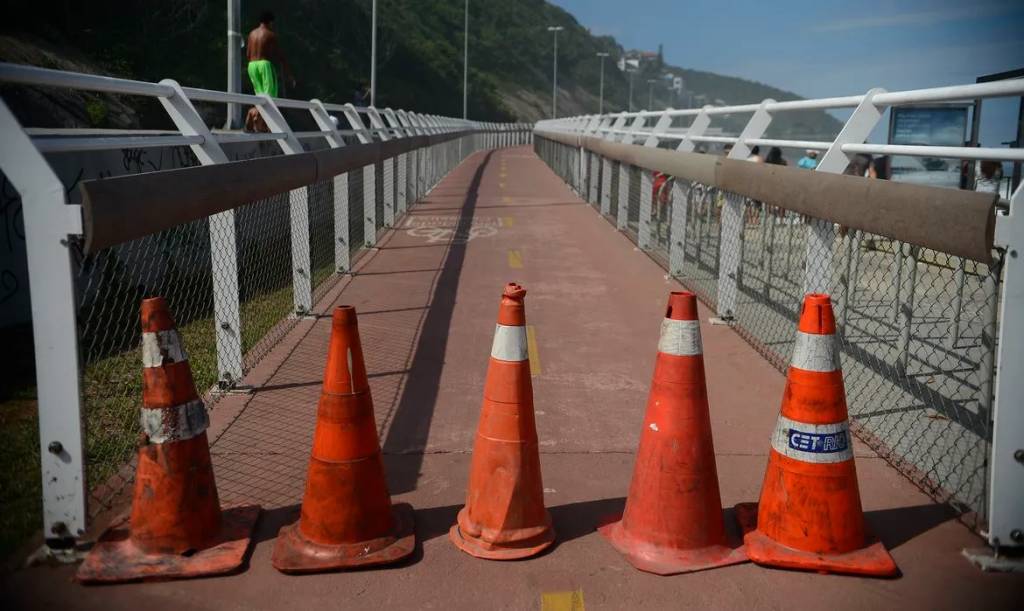 De novo? Ciclovia Tim Maia tem suspeita de danos em estrutura após ressaca