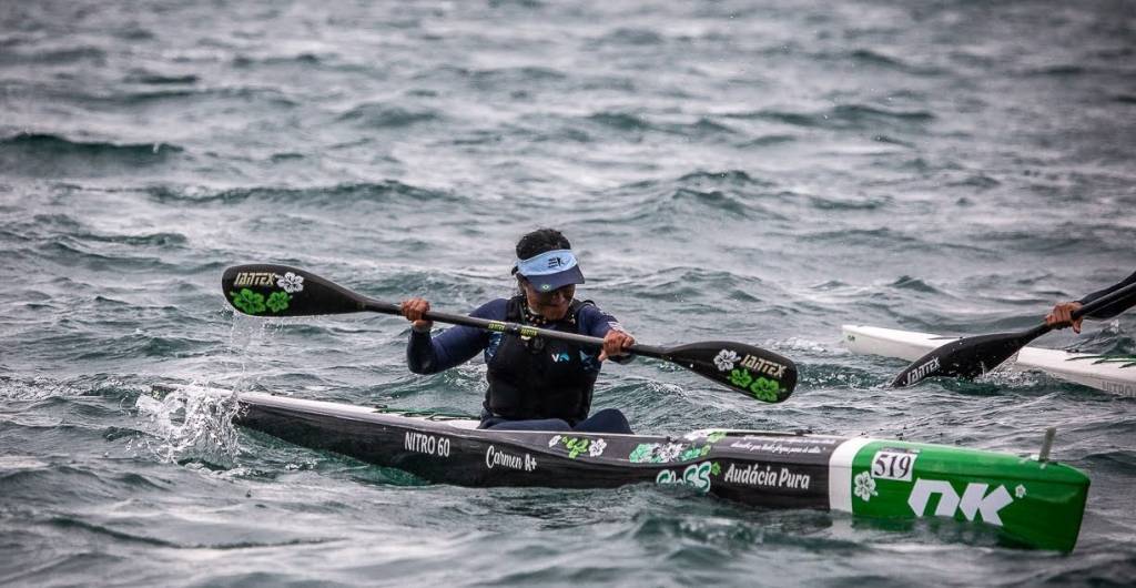 O mar que habita a nossa campeã mundial de canoagem