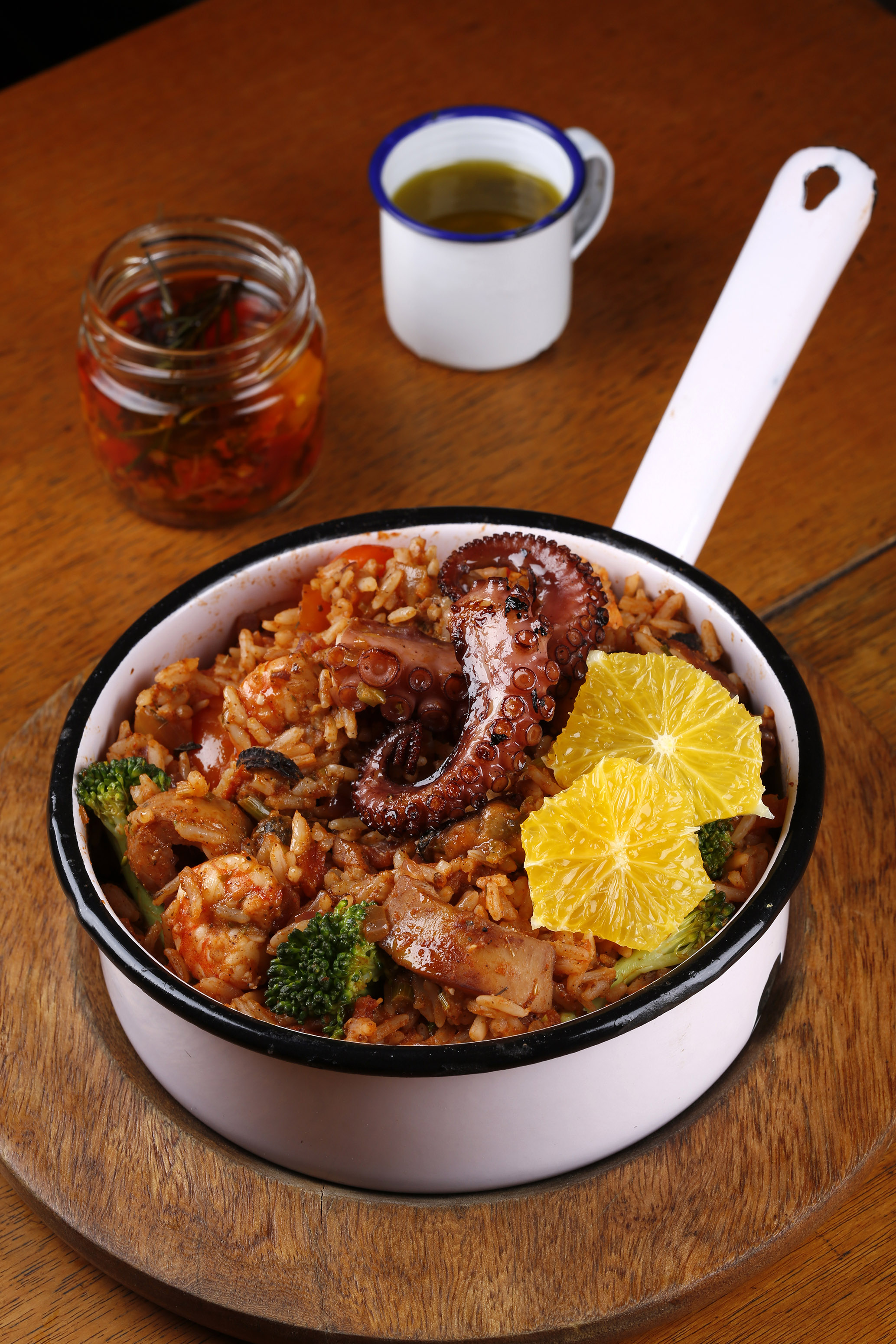 Kalango: o arroz do mar &eacute; especial de domingo, com cortesia de cervejas para os pais