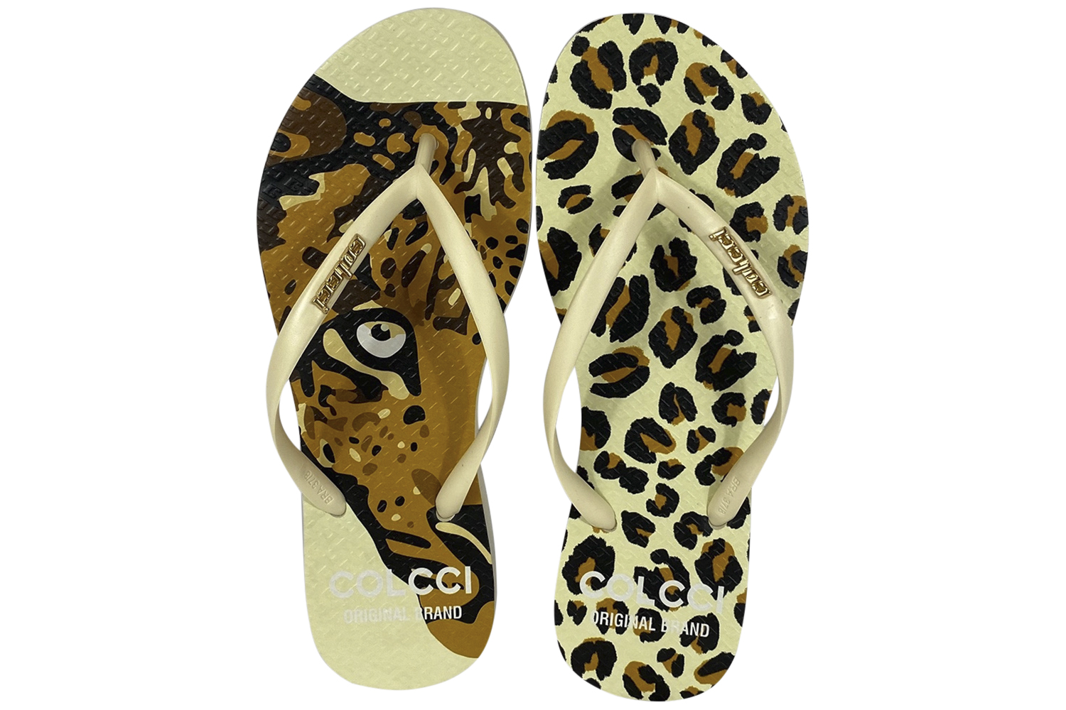 Chinelo amigos da on&ccedil;a