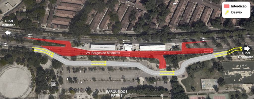 Motoristas, preparem-se: novas interdições serão feitas na pista da Lagoa