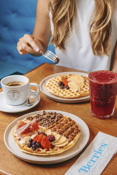 Berries: irresistível menu de café da manhã Berries: irresistível menu de café da manhã