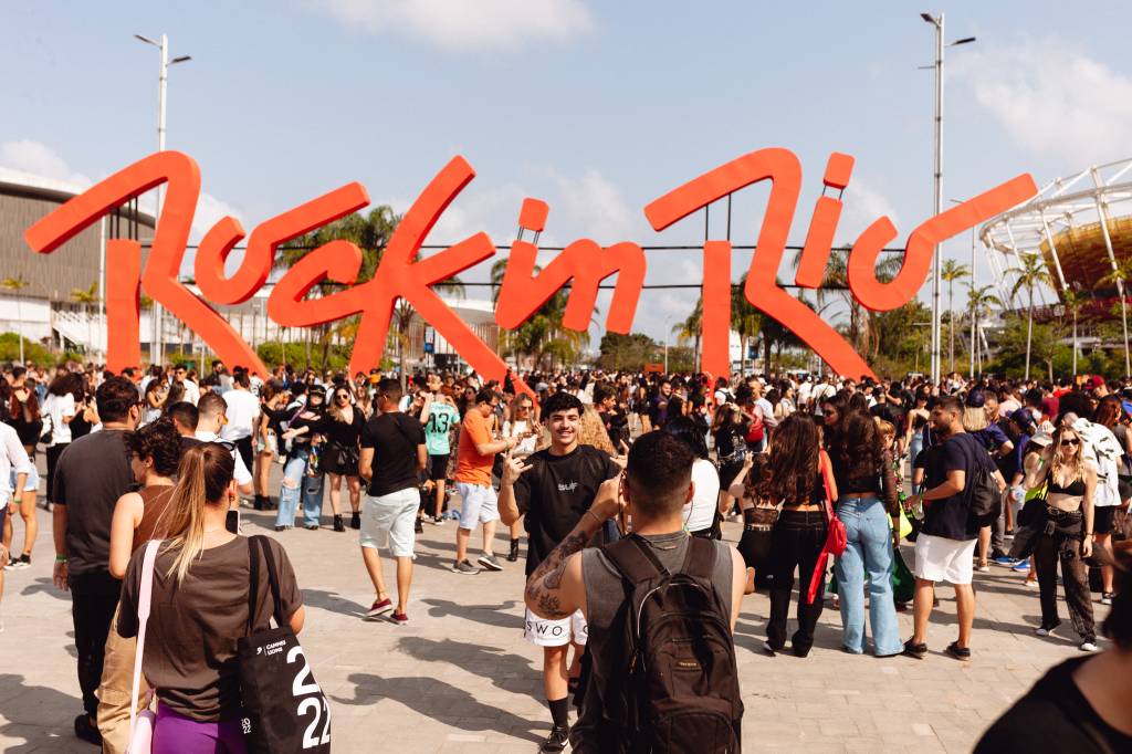 Seguranças apreendem facas na entrada do Rock in Rio