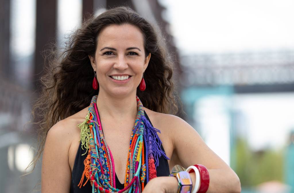 Andressa Furletti e Clarice Lispector, juntas, em Nova York