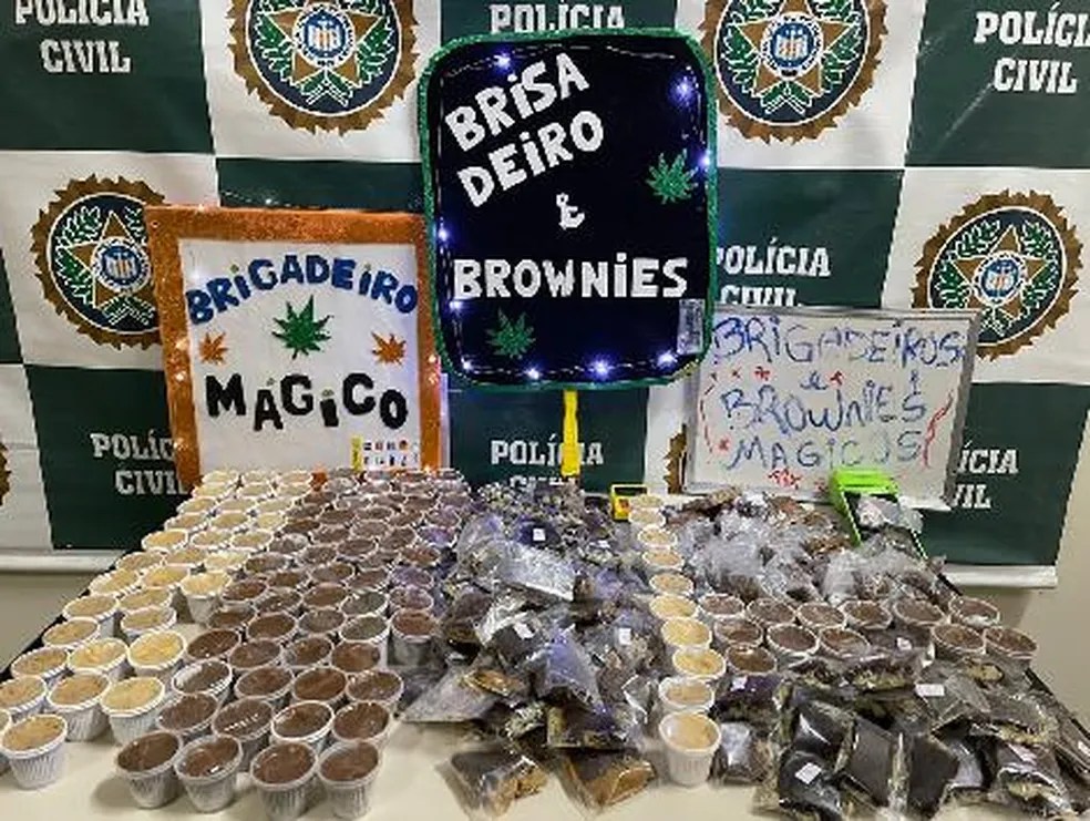 Brisadeiro ou brownie mágico? Casal que vendia doces com maconha é preso