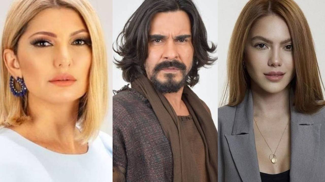 Montagem com três fotos mostra Antonia Fontenelle, Andre Gonçalves e Sarah Poncio