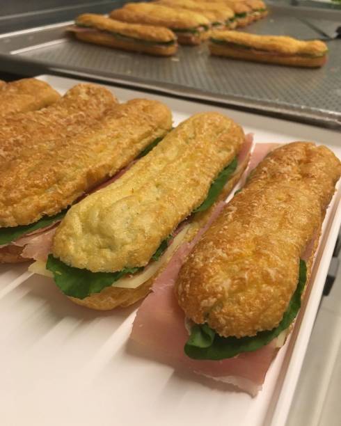 Versão salgada: opção de bomba da L'éclair Shop