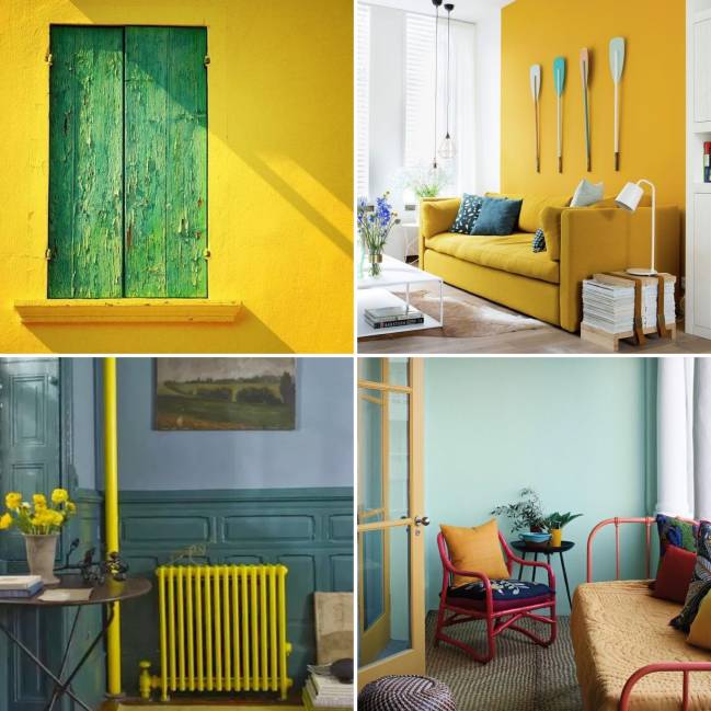 Decoração verde e amarelo Decoração verde e amarelo