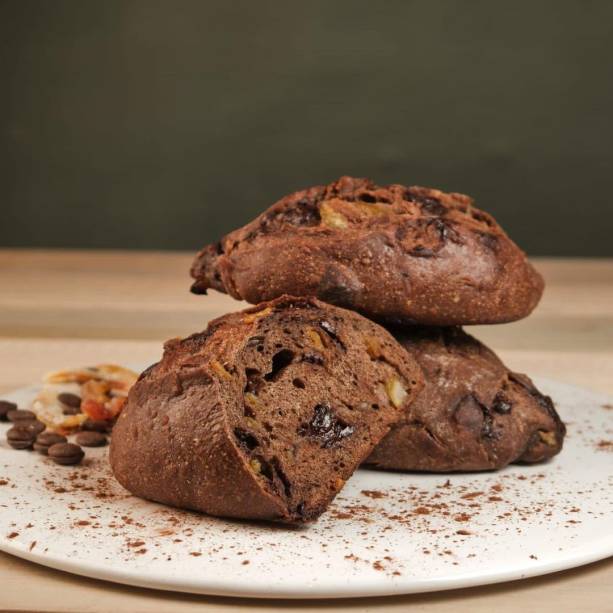 Pão de cacau: delícia servida na Grâu