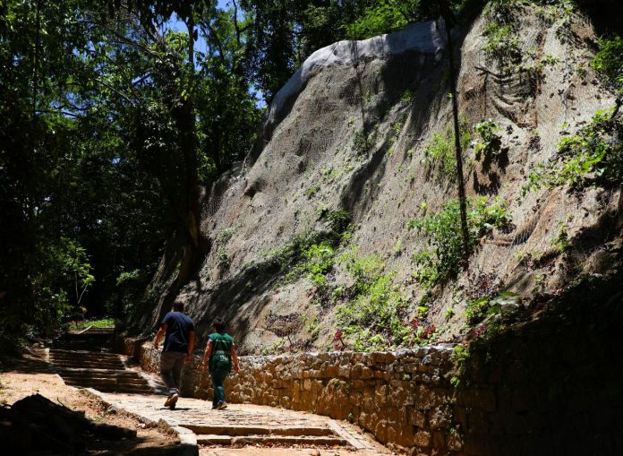 Após 8 meses, obras de contenção do Parque da Catacumba chegam ao fim