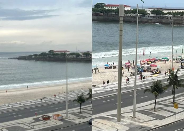 Após protestos, postes de tecnologia 5G são retirados de Copacabana