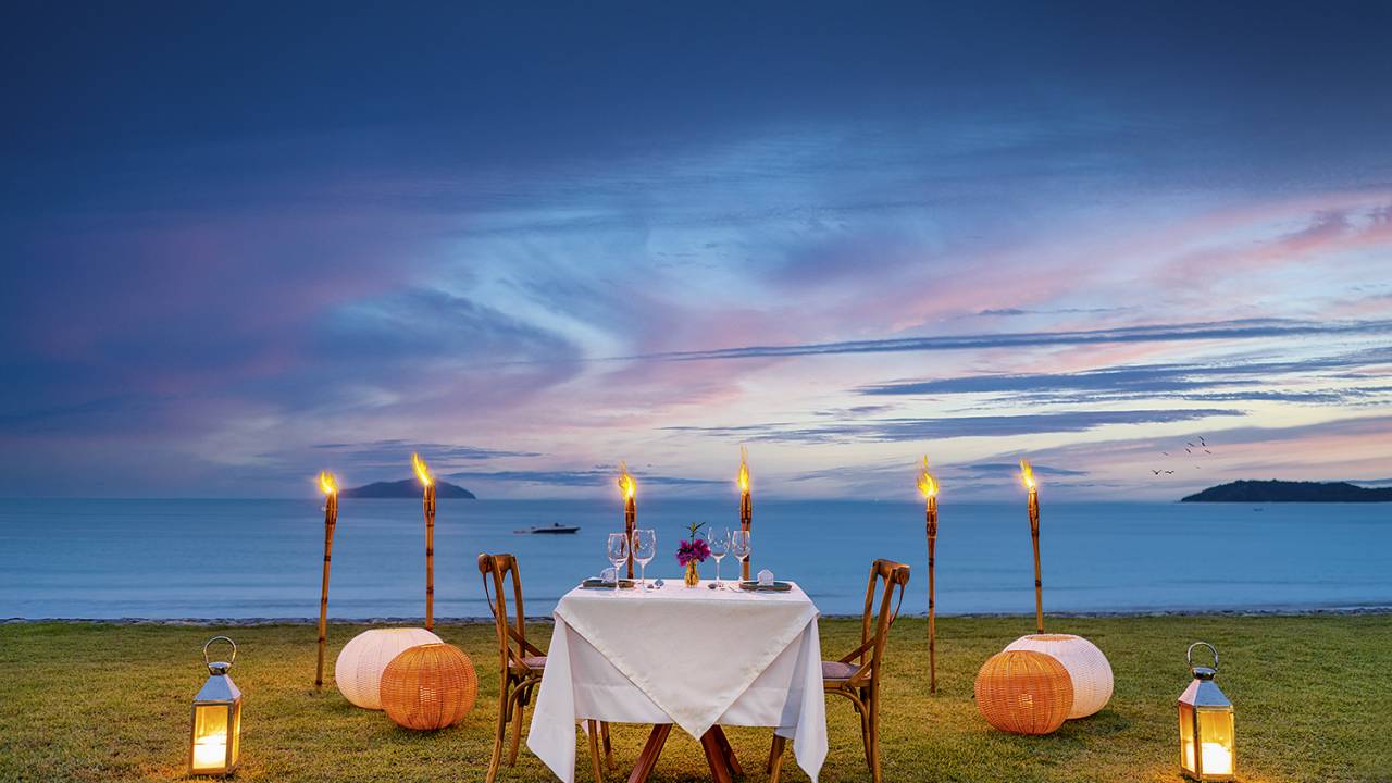 Jantar à beira-mar: no cinco-estrelas A Concept Hotel & SPA -