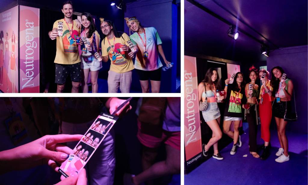 Neutrogena leva diversão e saúde para o Carnaval da Sapucaí