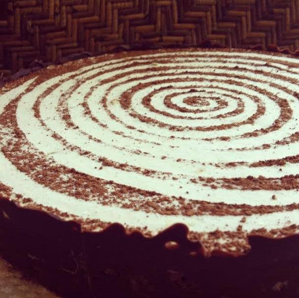 Bendita: capuccino vira torta com mousse de chocolate Bendita: capuccino vira torta com mousse de chocolate