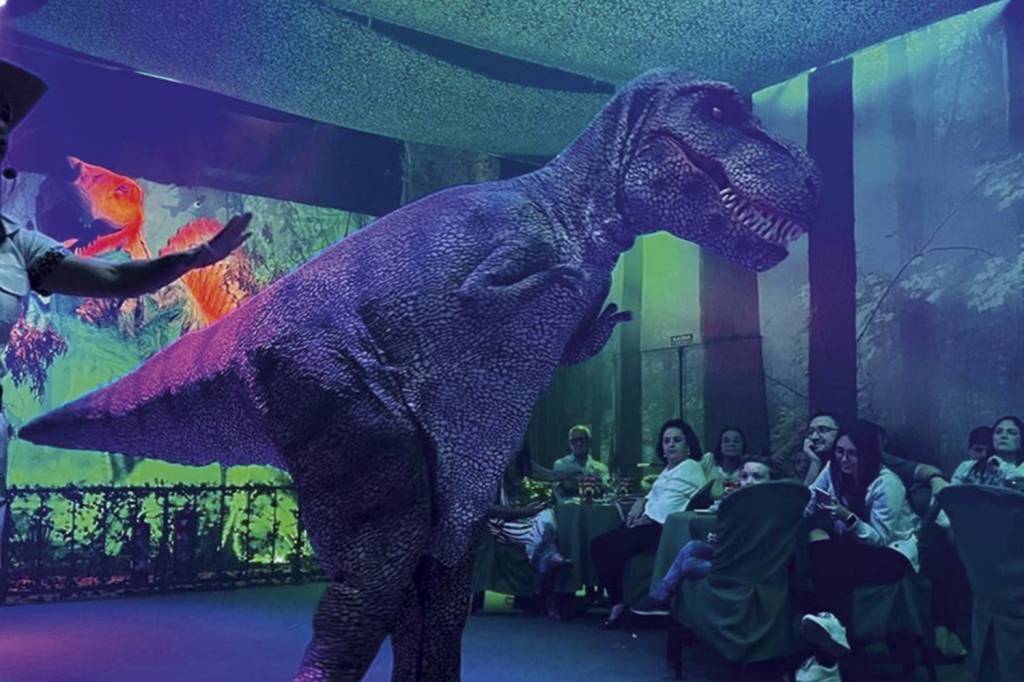 Jurassic Land: nova atração transporta as crianças para o mundo dos dinos