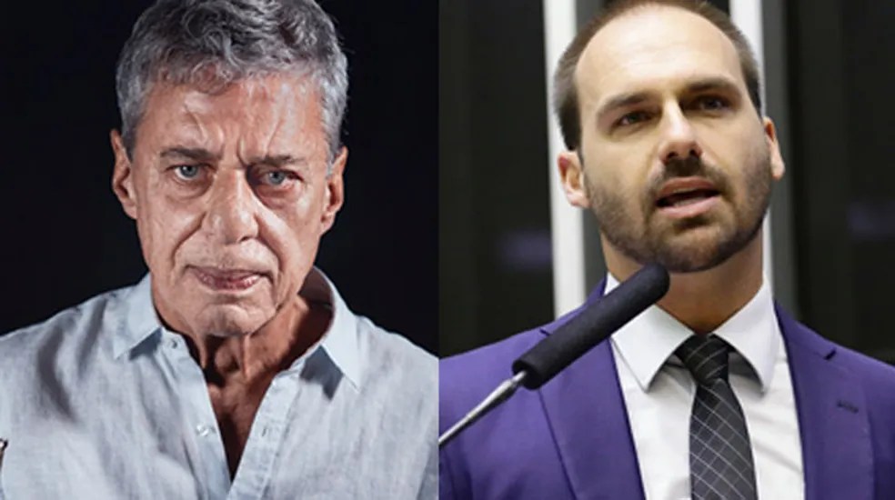 Briga judicial entre Chico Buarque e Eduardo Bolsonaro terá novo capítulo