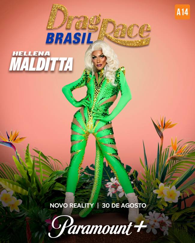 Hellena Malditta – Drag Race Brasil Hellena Maldita começou a se montar na faculdade de moda
