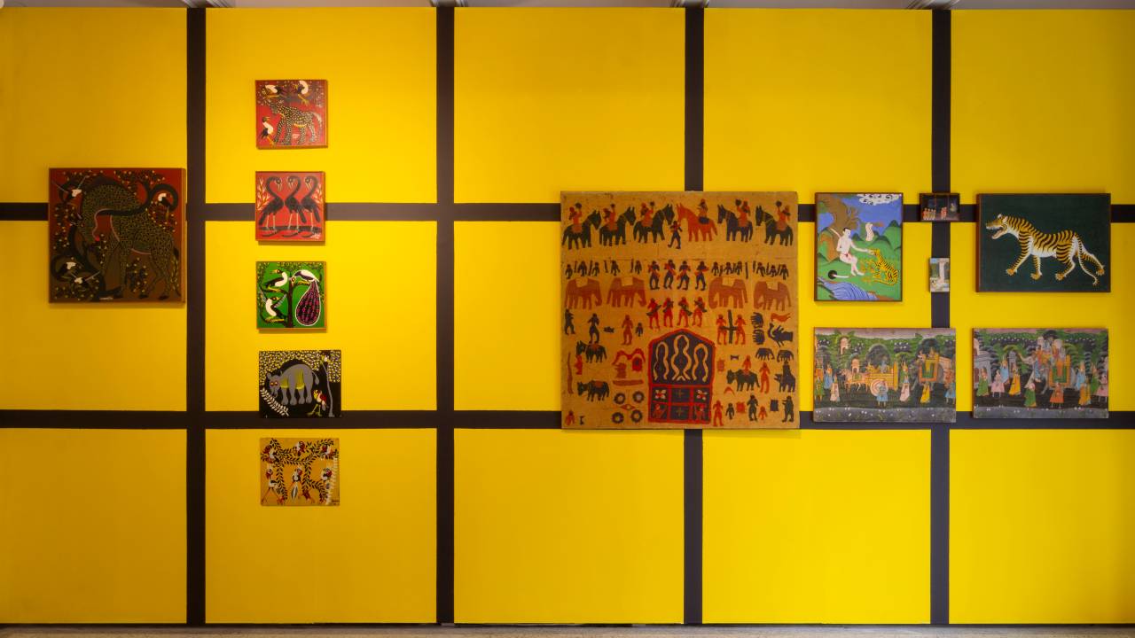 Vista da exposição Meu mundo caiu, na Z42 Arte, Cosme Velho.