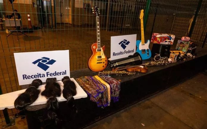 De celular a airfryer, os itens doados pela Receita ao Cristo Redentor