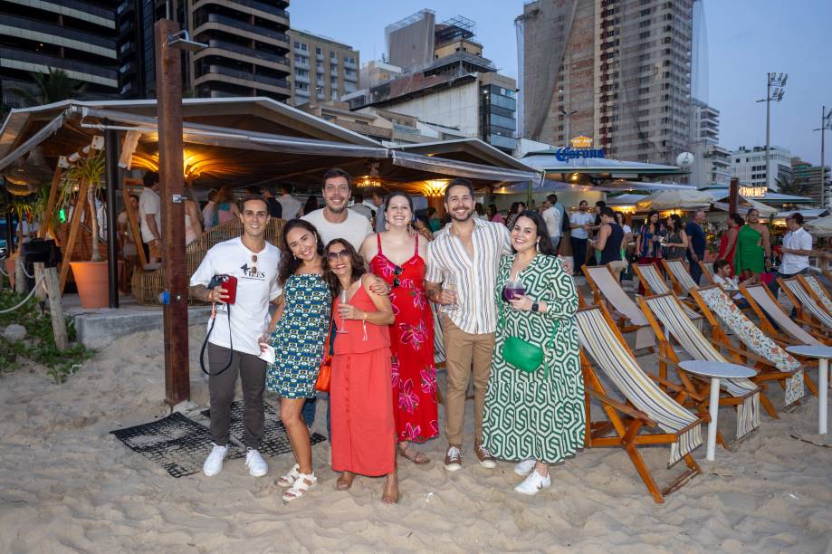 Encontros Veja Rio: convidados reunidos no beach club Sel d'Ipanema