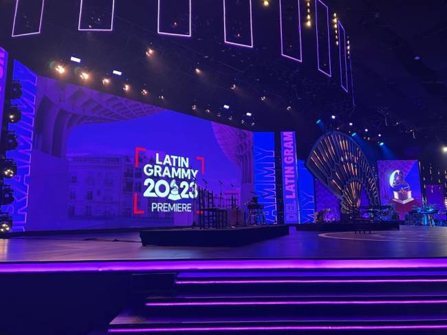 grammy latino sevilha palco