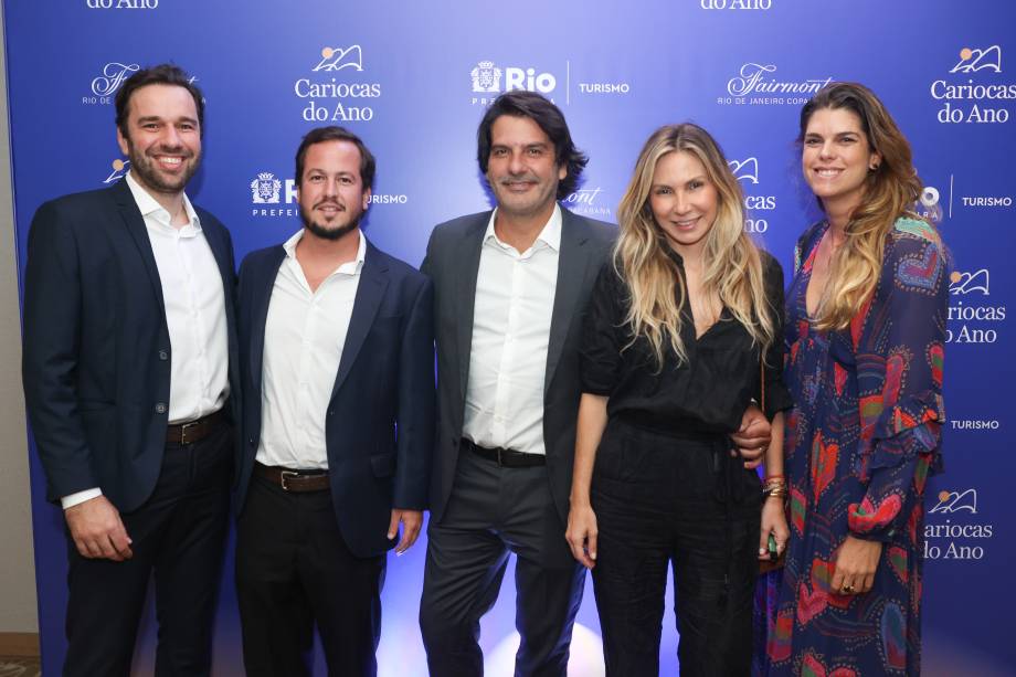 Cariocas do Ano: premiados e convidados marcaram presença em cerimônia no Fairmont Rio