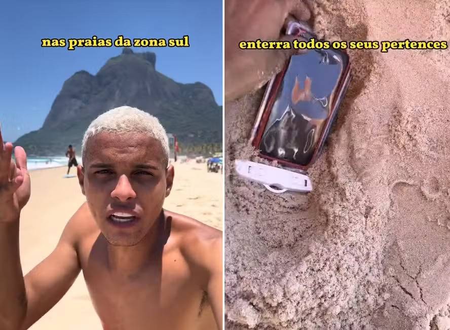 Quem é o influenciador que viralizou com dicas para não ser roubado no Rio