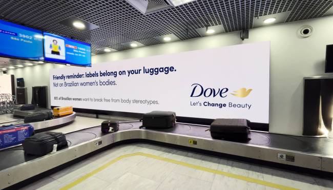 Aprovação de Fotos_Dove4 Campanha Dove em aeroporto