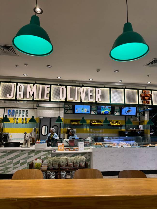 jamie oliver aeroporto