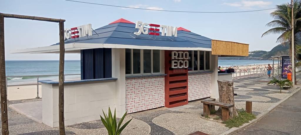 Como é o primeiro quiosque sustentável da orla, instalado em São Conrado