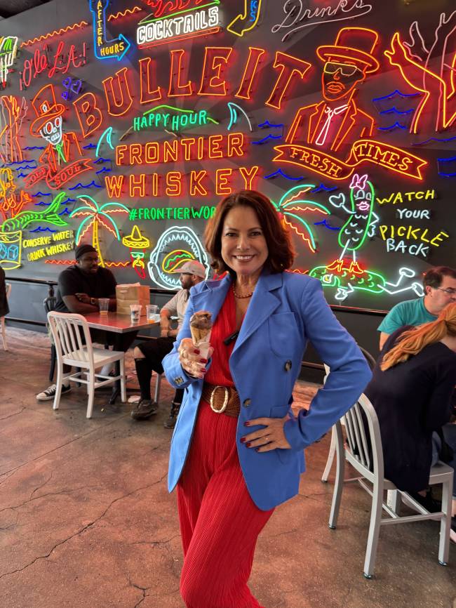 Renata Araujo no Grand Central Market