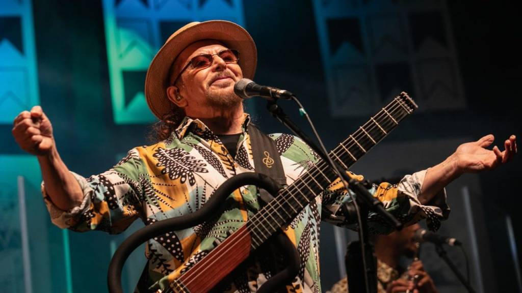 Geraldo Azevedo recebe Xangai no tradicional Arraiá do Circo