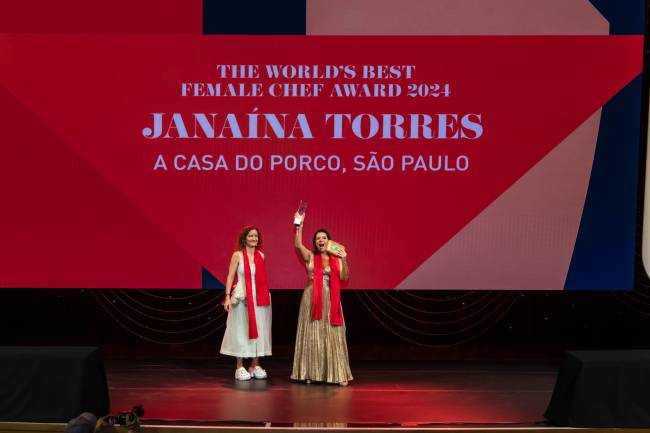 Janaína Torres, a melhor chef mulher do mundo