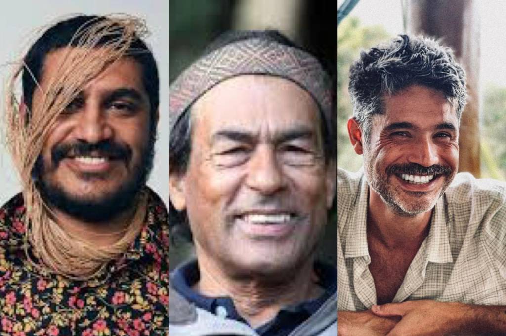 Criolo, Krenak, Ricardo Moreno e outras personalidades na Praça Mauá