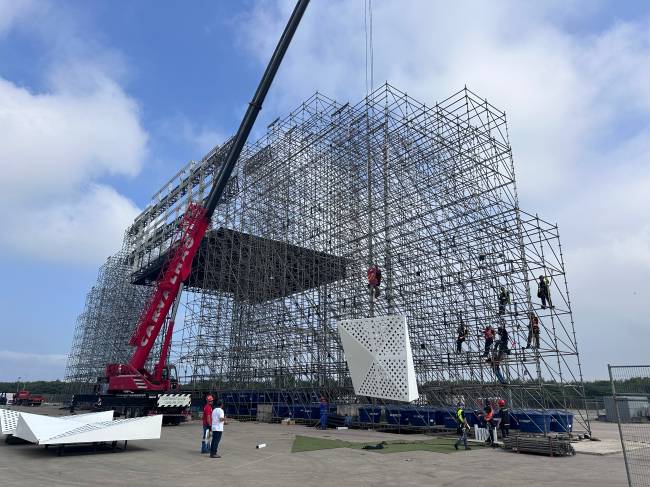 IMG_8714 Montagem do Palco Mundo do Rock in Rio