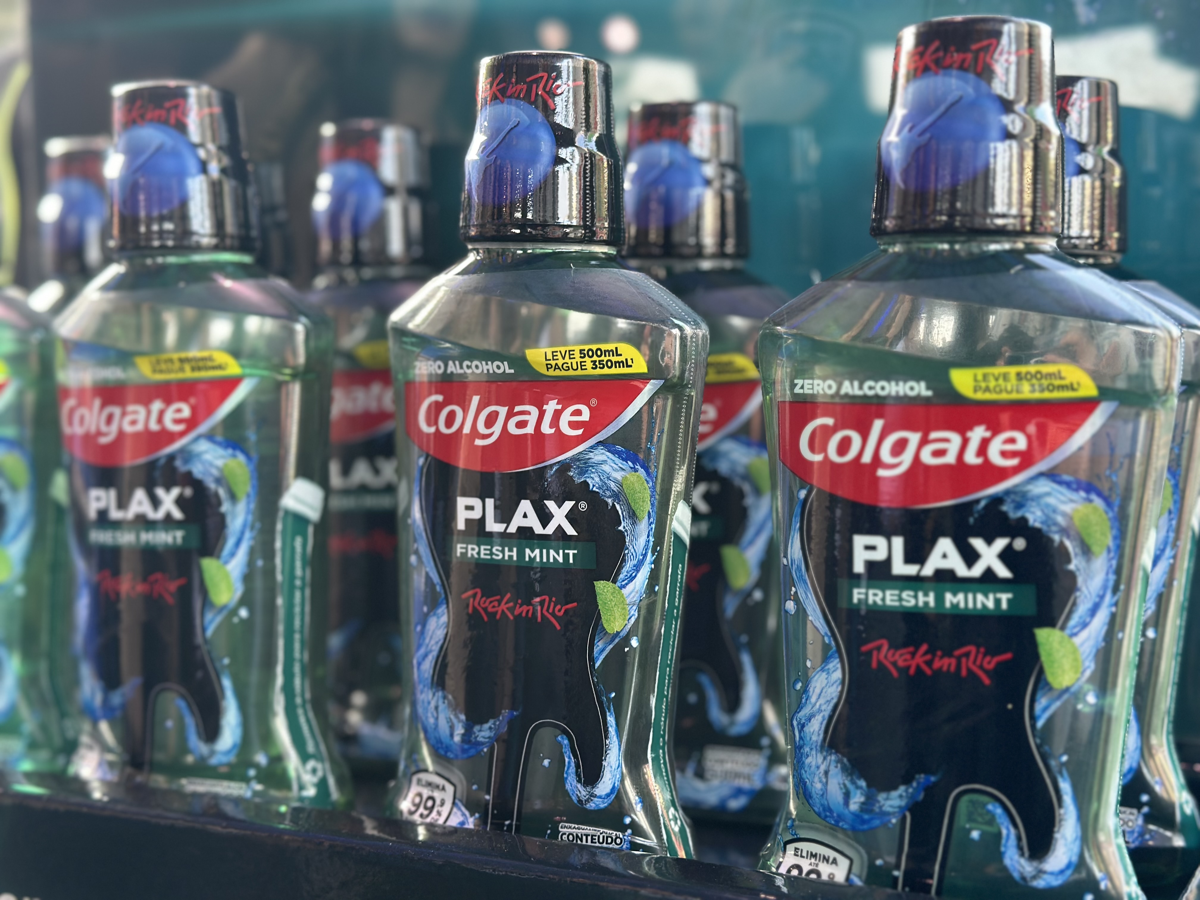 Enxaguante bucal da Colgate ter&aacute; embalagem especial
