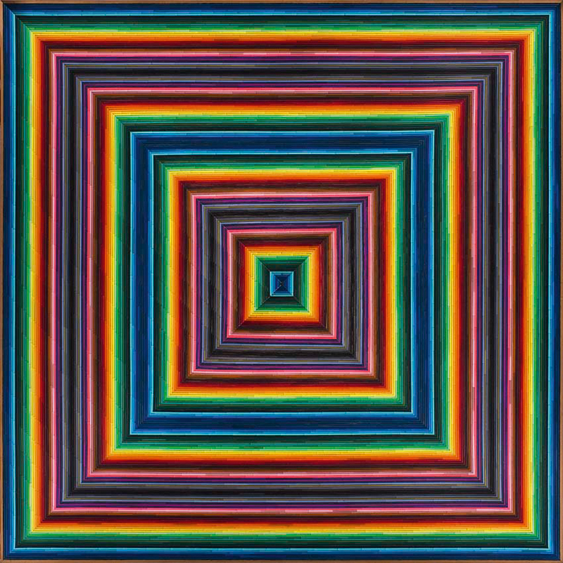 Jose-Patricio—2011—Sequências-cromáticas,-peças-de-plástico-colorido-sobre-madeira,-200x200cm-(Foto-Robson-Lemos).jpg Agitações pelo Número
