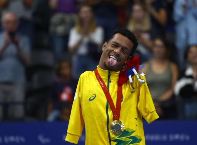 Gabriel Araújo conquista segunda medalha de ouro dele em Paris 2024