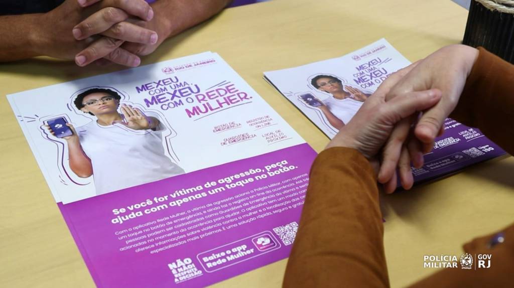 Patrulha Maria da Penha faz, em média, 144 atendimentos a mulheres por dia no RJ