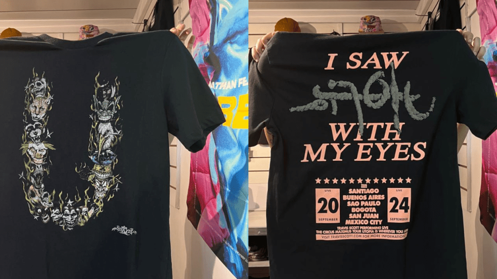 As camisetas mais vendidas no Rock in Rio, o carro-chefe da loja oficial