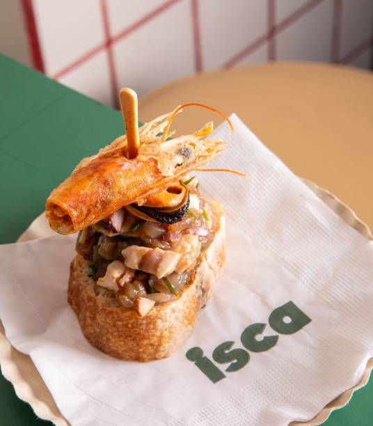 Isca: sabores frescos e diversos espetados nos pintxos