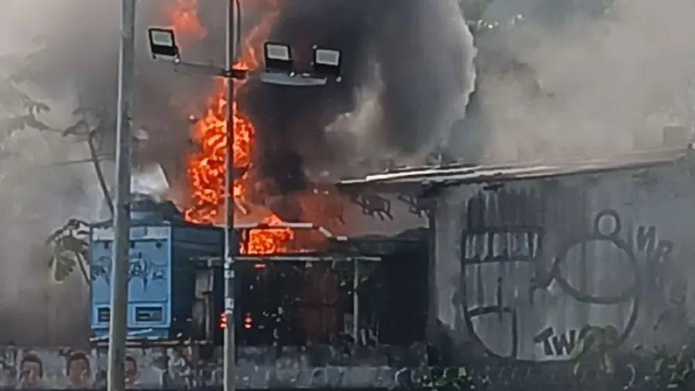 Incêndio no Canecão: reforma já contava com a demolição do prédio